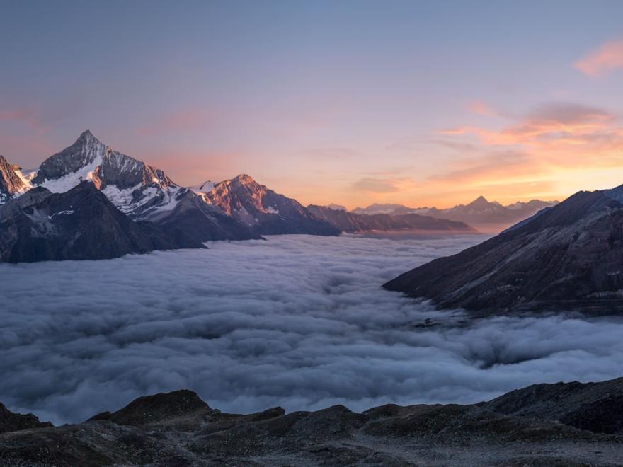 Sunrise at the Valley Point
